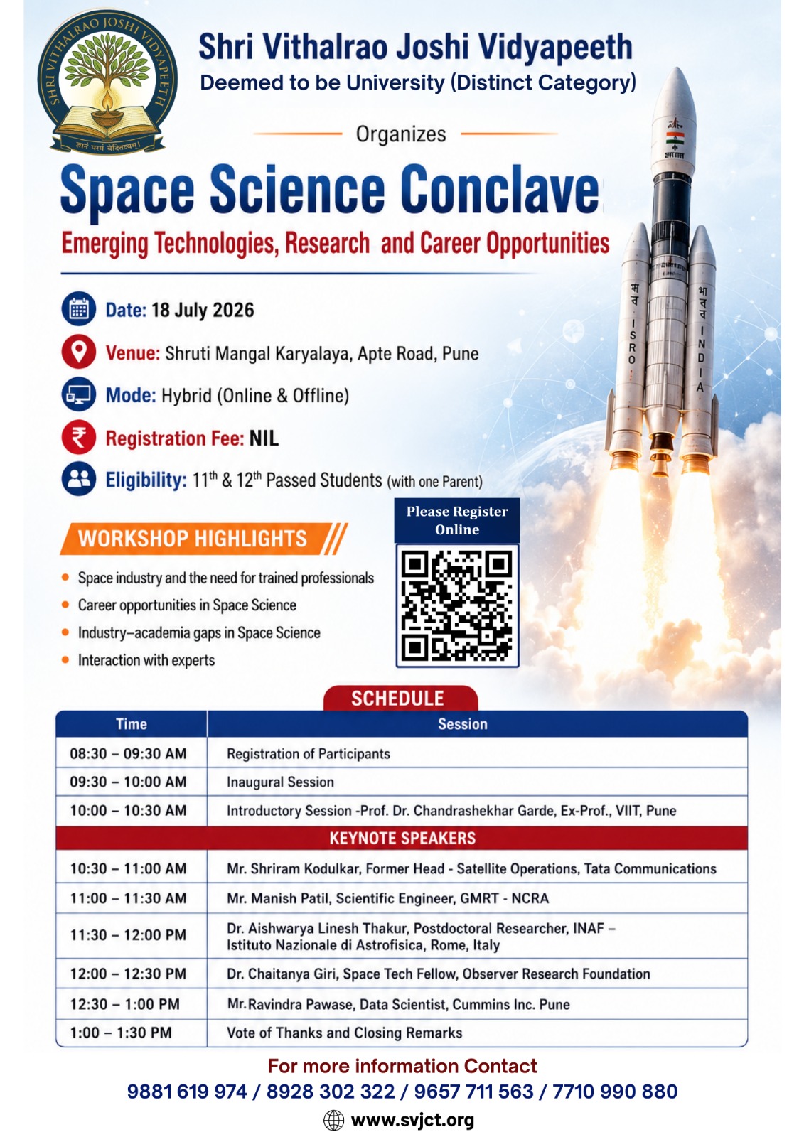 Space Science Conclave